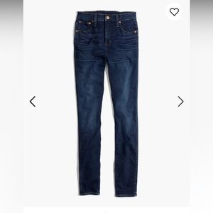 BNWT Madewell petite high rise 10in skinny jeans sz 26